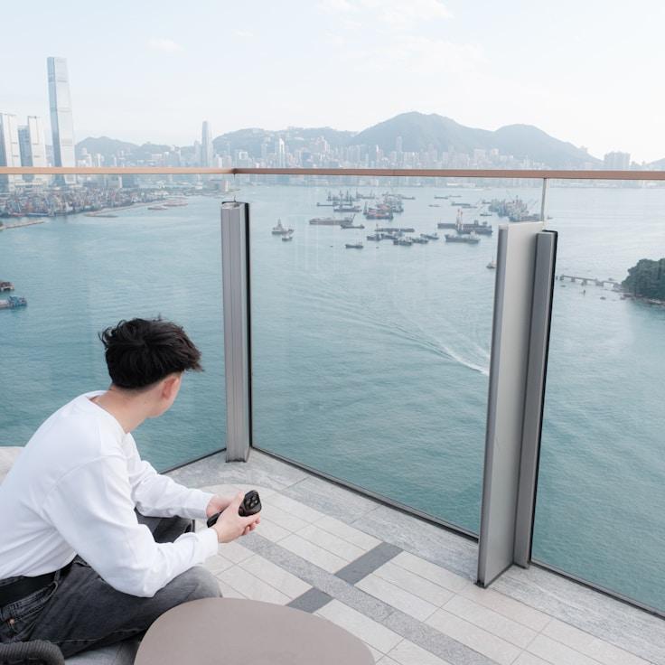 Outdoor terrace seating suitable for families in Lisbon